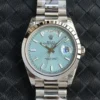 Fake Rolex Day-Date m228238 Ice Blue Motif Dial