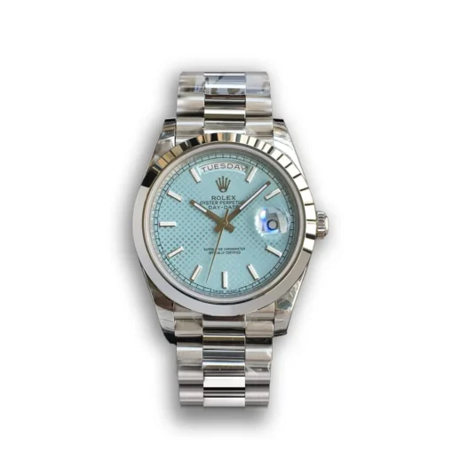 Replica Rolex Day-Date m228238 Ice Blue Motif Dial