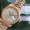 Rolex Super Clone Day-Date m228238 Silver Dial