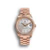 Replica Rolex Day-Date m228238 Silver Dial