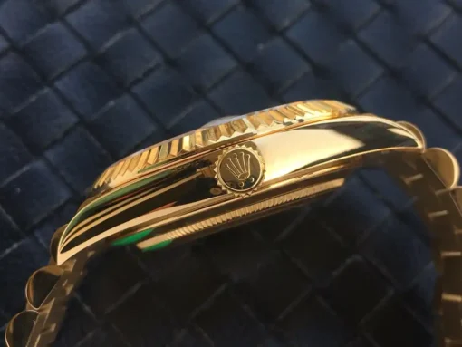 Best Replica Rolex Day-Date m228238 Silver Motif Dial