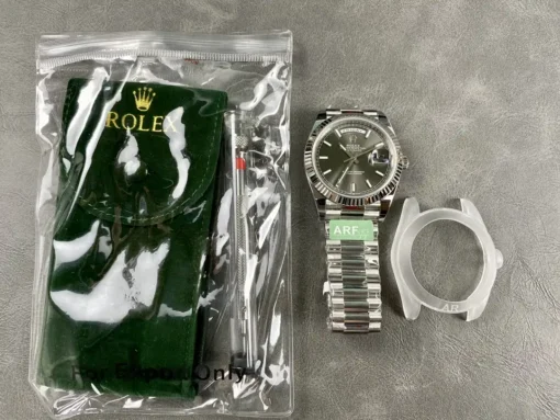 Rolex Clone Watches Day-Date m228238 Slate Set Dial