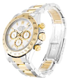 Rolex Super Clone Daytona 38mm White Dial 116523