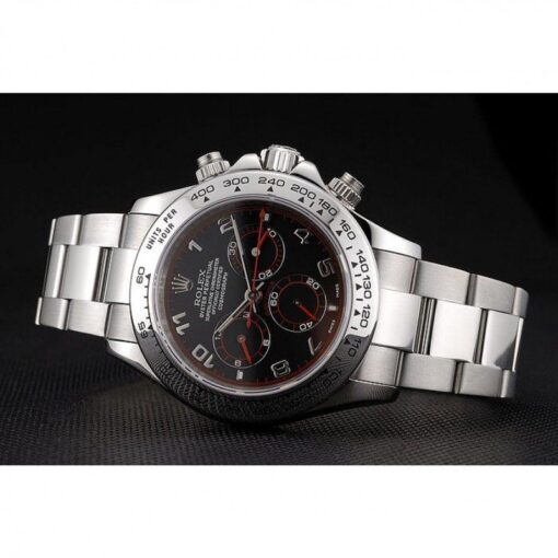 Super Clone Rolex Daytona 39mm Black Dial 80296