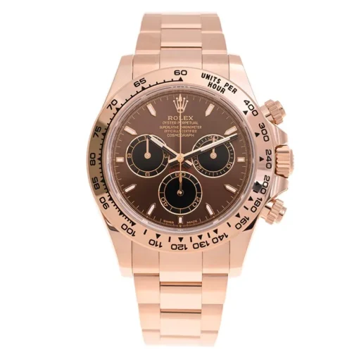 Fake Rolex Daytona 40 mm 126505 Bright Chocolate Dial