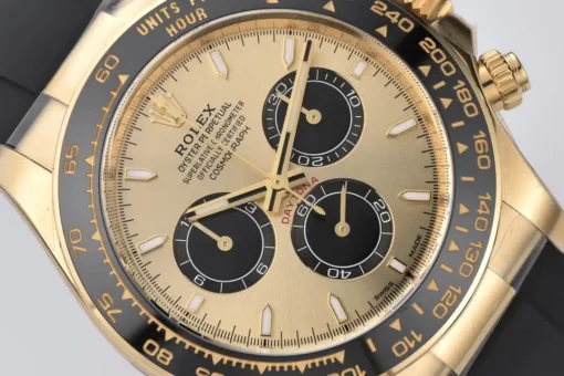 Best Rolex Replica Daytona 40 mm Golden Dial 126518LN “Pikachu”