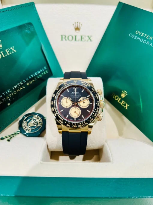 Rolex Super Clone Daytona 40 mm Intense black Dial 126518LN