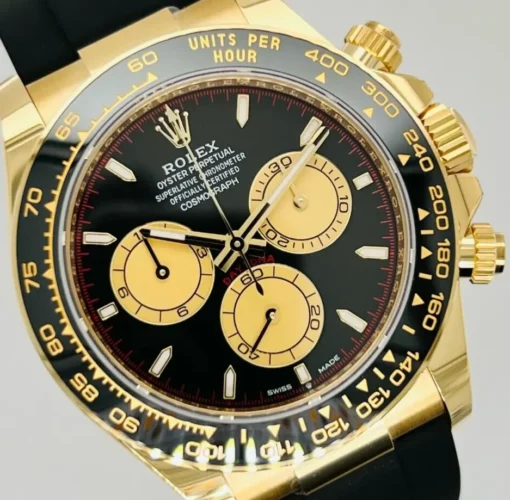 Best Fake Rolex Daytona 40 mm Intense black Dial 126518LN