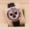 Replica Rolex Daytona 40 mm Sundust Dial in Everose Gold 126515LN Close-Up Focus