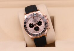 Fake Rolex Daytona 40 mm Sundust Dial in Everose Gold 126515LN