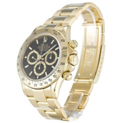 Rolex Super Clone Daytona 40mm Black Dial 116528