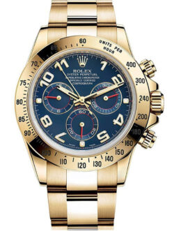 Replica Rolex Daytona 40mm Blue Dial 116528