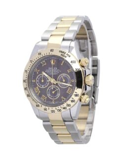 Rolex Super Clone Daytona 40mm Dark brown Dial 116523