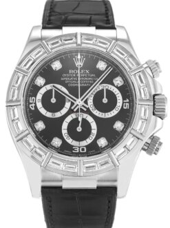 Replica Rolex Daytona 40mm Dial Black 116589BR