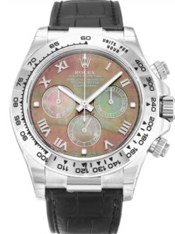 Rolex Super Clone Daytona 40mm Dial Black Mother of Pearl 116519
