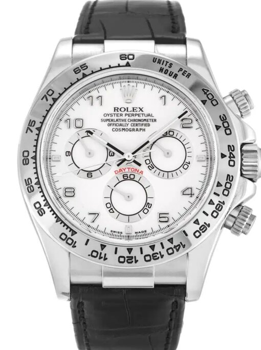 Rolex Super Clone Daytona 40mm Dial White 116519