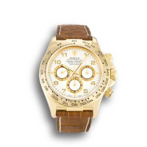 Replica Rolex Daytona 40mm White Dial 16518