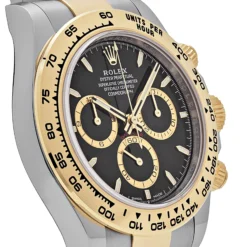 Replica Rolex Daytona Black Dial 126503 Close-Up Focus