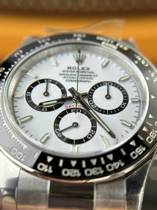 Super Clone Rolex Daytona “Panda” 40 mm White Dial 126500LN
