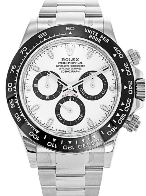 Replica Rolex Daytona “Panda” 40mm White Dial 116500LN