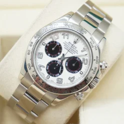 Replica Rolex Daytona Panda Dial 116509 Arabic Numberals Close-Up Focus