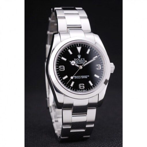 Fake Rolex Explorer 36mm Black Dial SRL156 14270
