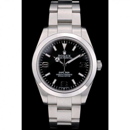 Rolex Super Clone Explorer 39mm Black Dial 42002