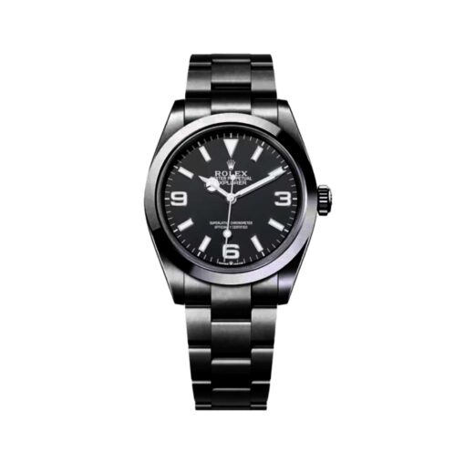 Replica Rolex Explorer 40 mm Black Dial 128238