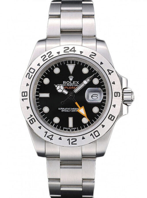 Replica Rolex Explorer 40mm Black Dial REP016820