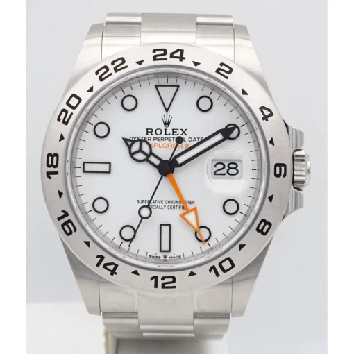 Super Clone Rolex Explorer II 42mm White Dial 226570 WSO “Polar”