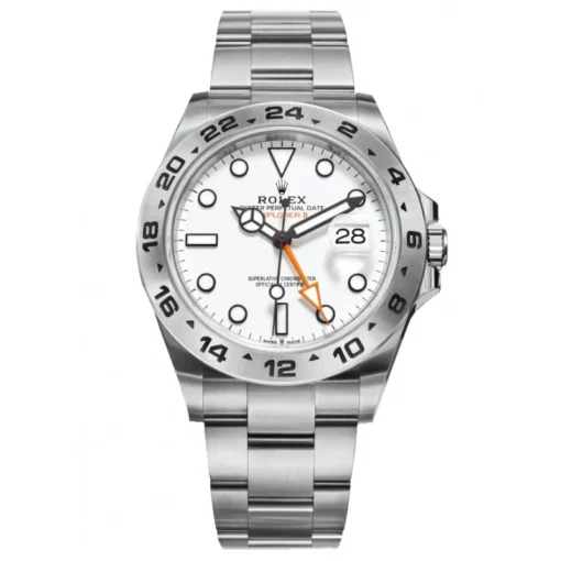 Replica Rolex Explorer II 42mm White Dial 226570 WSO “Polar”