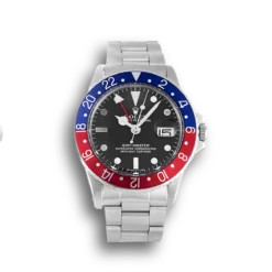 Replica Rolex GMT-Master 40mm Dial Black 16710