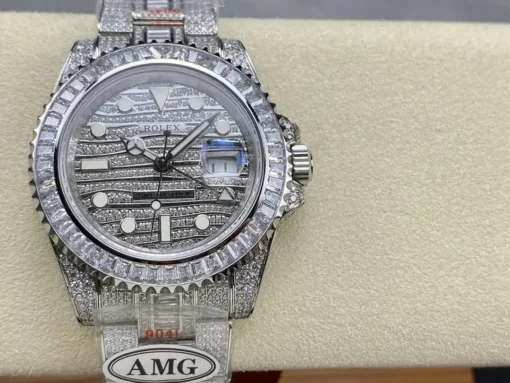 Rolex Super Clone GMT-Master II 116769TBR 40mm Dial Diamond