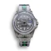 Replica Rolex GMT-Master II 116769TBR 40mm Green Diamonds Bracelet
