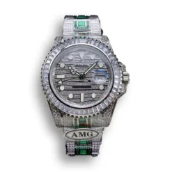 Replica Rolex GMT-Master II 116769TBR 40mm Green Diamonds Bracelet