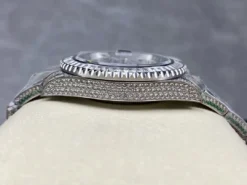 Best Fake Rolex GMT-Master II 116769TBR 40mm Green Diamonds Bracelet