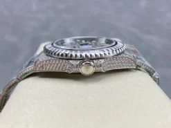 Best Replica Rolex GMT-Master II 116769TBR 40mm Green Diamonds Bracelet