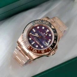 Fake Rolex GMT-Master II 40 mm 126715CHNR Tiger Iron Dial