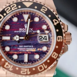 Best Fake Rolex GMT-Master II 40 mm 126715CHNR Tiger Iron Dial