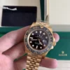 Rolex Super Clone GMT-Master II 40 mm Black Dial 126718GRNR