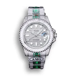 Replica Rolex GMT-Master II 40mm 116769TBR Green Diamonds Bracelet