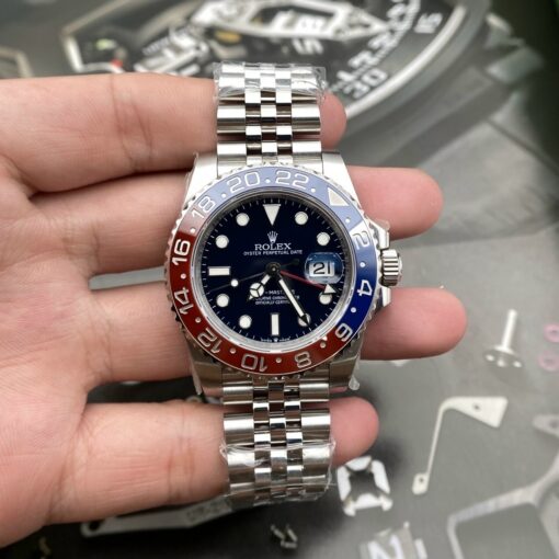 Rolex Super Clone GMT-Master II 40mm 126710BLRO “Pepsi” Jubilee