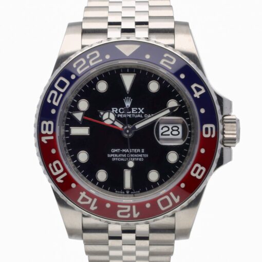 Replica Rolex GMT-Master II 40mm 126710BLRO “Pepsi” Jubilee