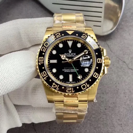 Rolex Super Clone GMT-Master II 40mm Black Dial 126710BLRO-0001