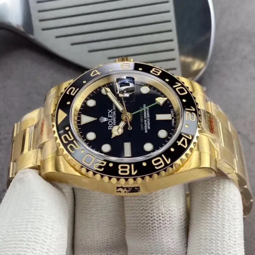 Best Fake Rolex GMT-Master II 40mm Black Dial 126710BLRO-0001