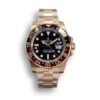 Replica Rolex GMT-Master II 40mm Black Dial 126710BLRO-0001 Rose Gold