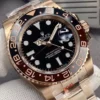 Super Clone Rolex GMT-Master II 40mm Black Dial 126710BLRO-0001 Rose Gold