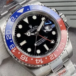 Super Clone Rolex GMT-Master II 40mm Black Dial 126710BLRO “Pepsi” Oyster