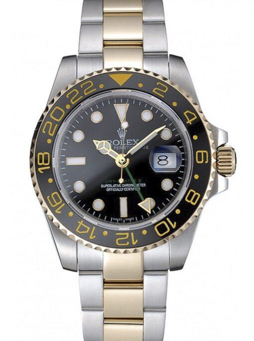 Replica Rolex GMT-Master II 40mm Black Dial 80295