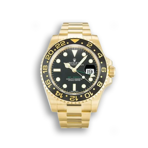 Replica Rolex GMT-Master II 40mm Dial Black 116718